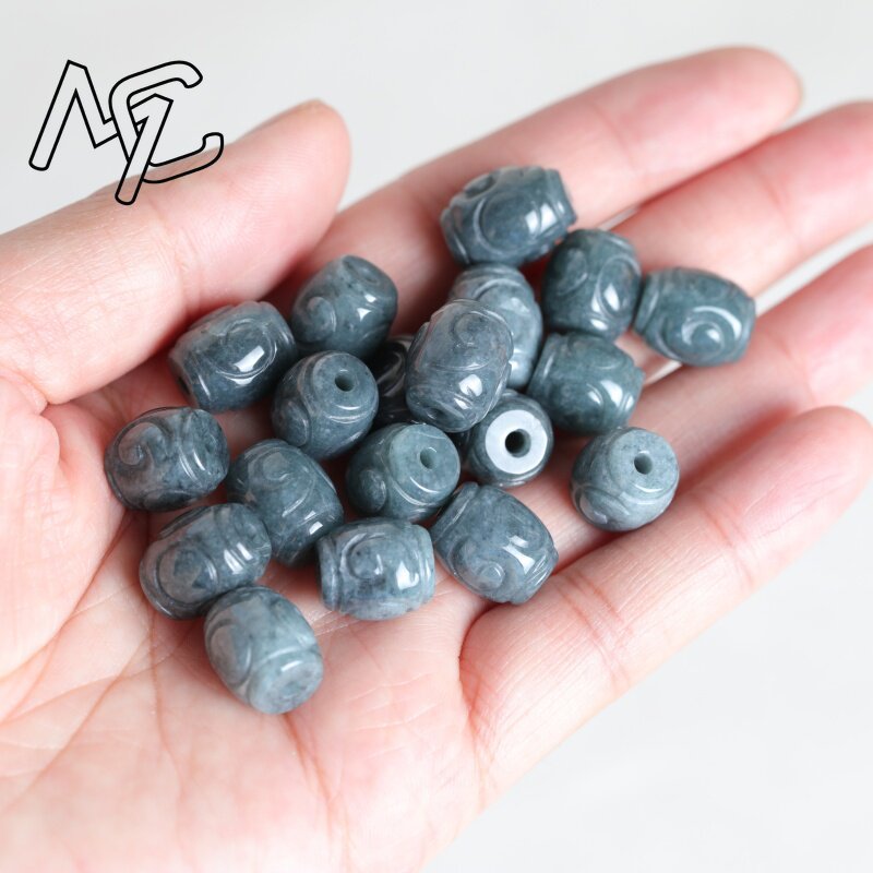 5PC Natural Blue Water Jade Ri - đánh giá và giá Earrings