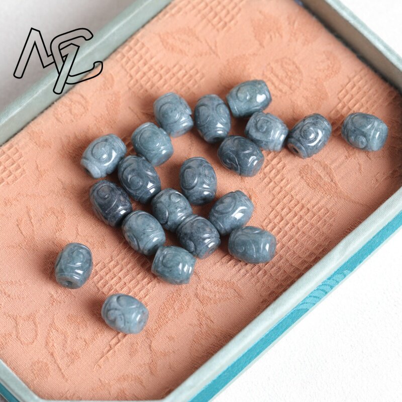 5PC Natural Blue Water Jade Ri - đánh giá và giá Earrings