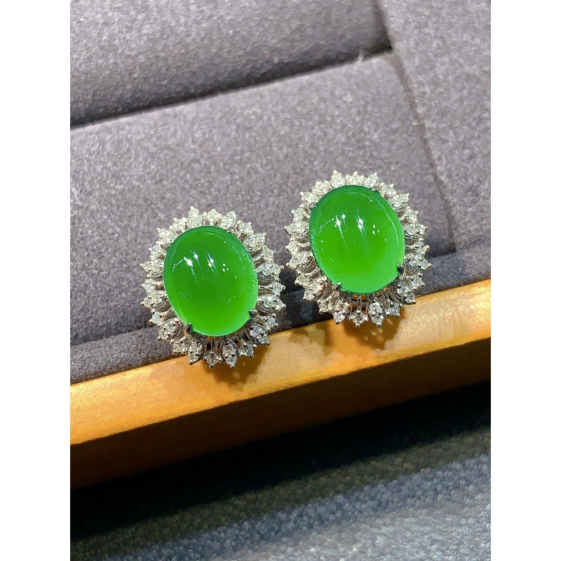 Ice-type positive yang green j - đánh giá và giá Earrings
