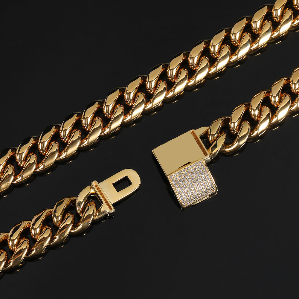 12mm Miami Mens Cuban Link Cha - đánh giá và giá Cuban Link Chain 12Mm