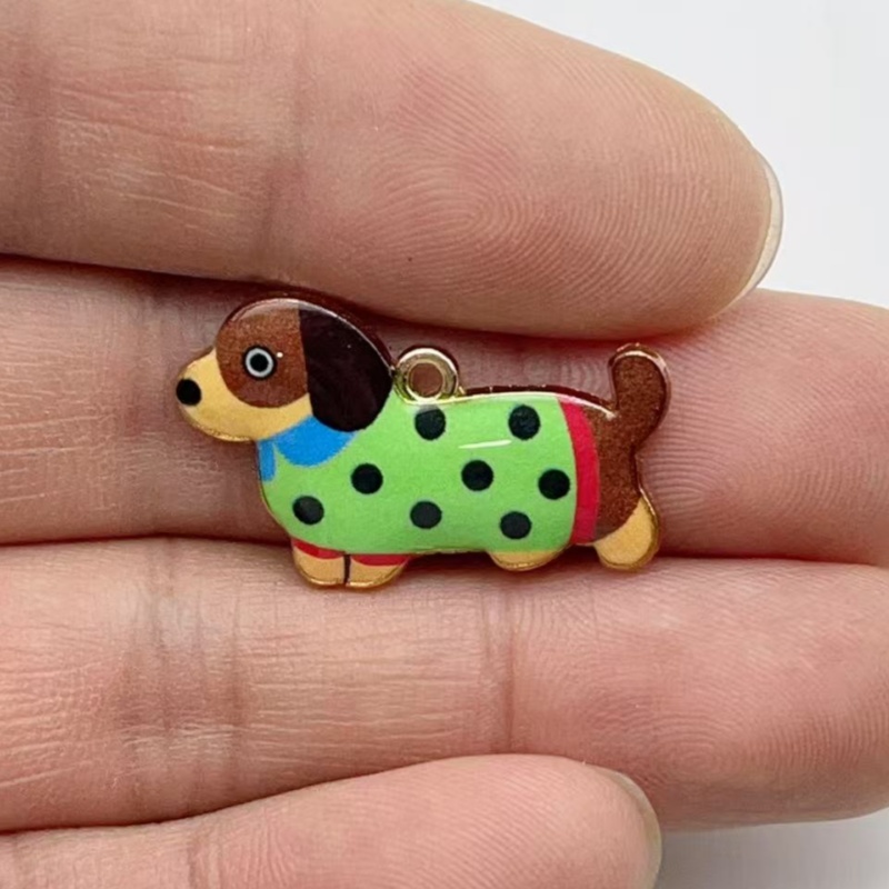 12pcs Cartoon Animal Sausage D - đánh giá và giá Earrings