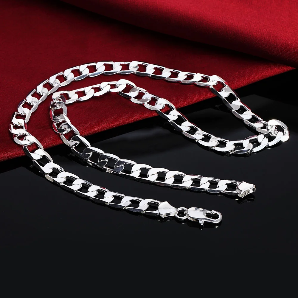 Whosale 925 Sterling Silver 6M - đánh giá và giá 925 Sterling Silver Chain Necklace Men