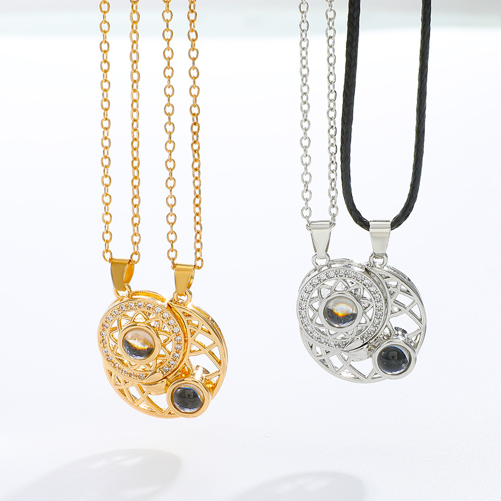 2PCS Magnetic Couple Matching  - đánh giá và giá Magnetic Couple Matching Necklaces
