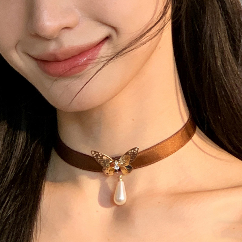 Vintage Style Flower Choker Ne - đánh giá và giá Pearl Choker Necklace Vintage