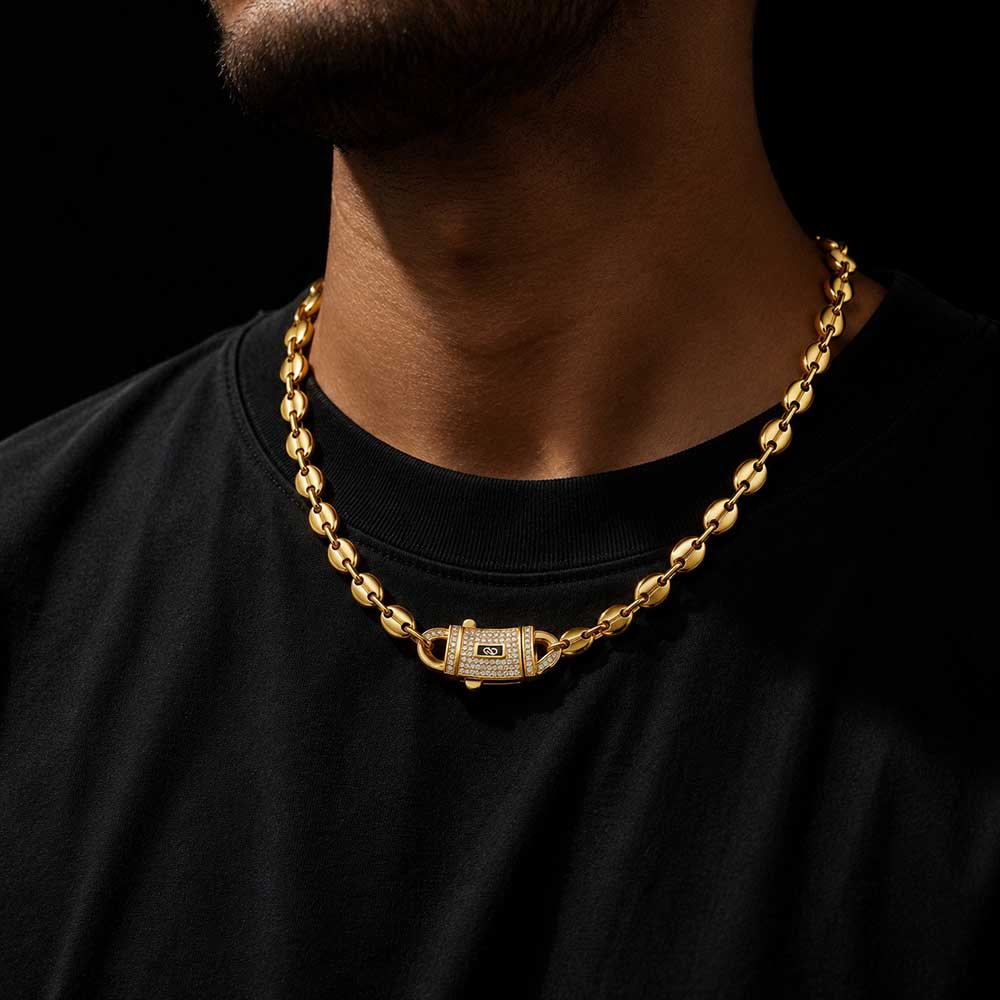 HHIOK Hip Hop Jewelry 8Mm/10Mm - đánh giá và giá Cuban Link Chain 12Mm