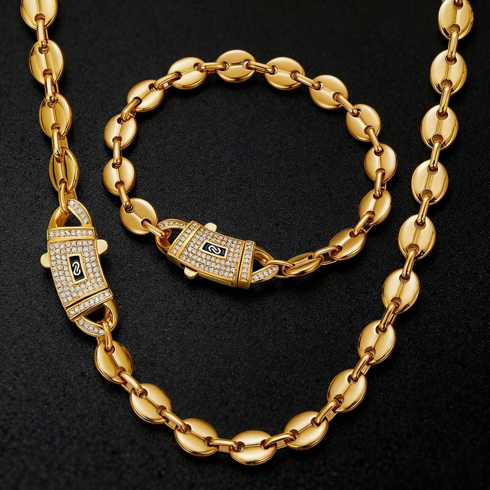 HHIOK Hip Hop Jewelry 8Mm/10Mm - đánh giá và giá Cuban Link Chain 12Mm