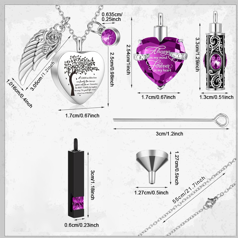 3 Styles Urn Necklace for Ashe - đánh giá và giá Heart Locket Necklace Photo
