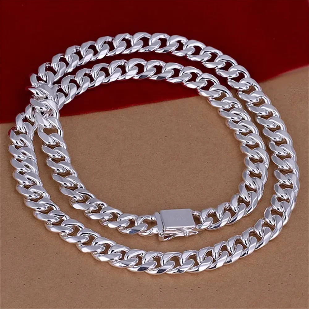 20-24inch 925 Sterling Silver  - đánh giá và giá 925 Sterling Silver Chain Necklace Men