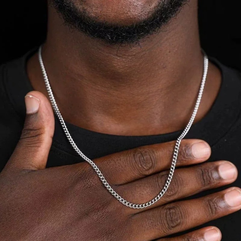 2mm Men's Cuban Chain Necklace - đánh giá và giá Cuban Link Chain 12Mm