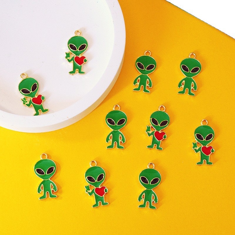 10pcs Simple Alien Alloy Drip  - đánh giá và giá Earrings