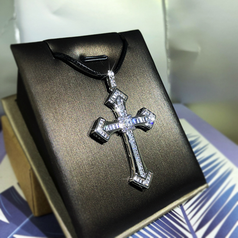 Nhẫn Bạc 925 Mặt Trắng Mịn Zir - đánh giá và giá 925 Sterling Silver Chain Necklace Men