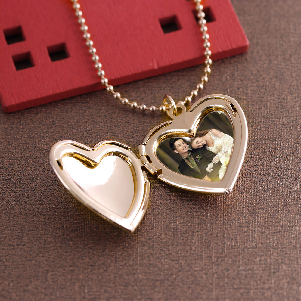 HOOH 1 Hình Trái Tim Người Bạn - đánh giá và giá Heart Locket Necklace Photo