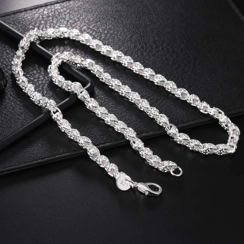 Hot charms 925 Sterling Silver - đánh giá và giá 925 Sterling Silver Chain Necklace Men