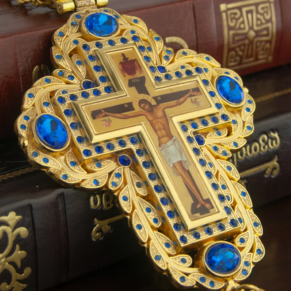 HTISOK Orthodox Bishop Pectora - đánh giá và giá Cross Pendant Necklace Gold