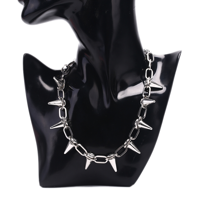 New Rivets Chokers Punk Goth H - đánh giá và giá Goth Punk Spike Choker