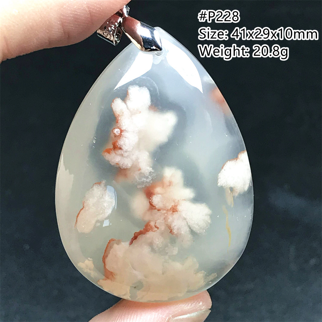 Cherry Tự Nhiên Mã Não Vòng Cổ - đánh giá và giá Crystal Pendant Necklace Natural Stone