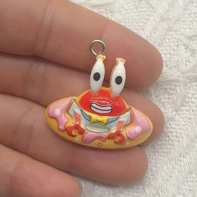 10pcs cartoon resin pendant, D - đánh giá và giá Earrings