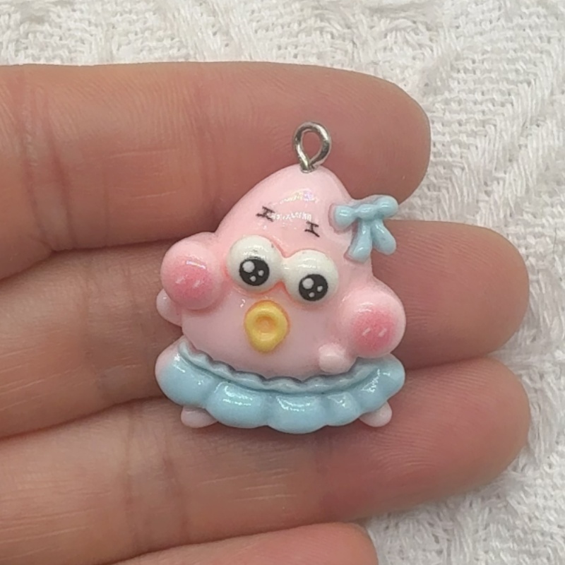 10pcs cartoon resin pendant, D - đánh giá và giá Earrings