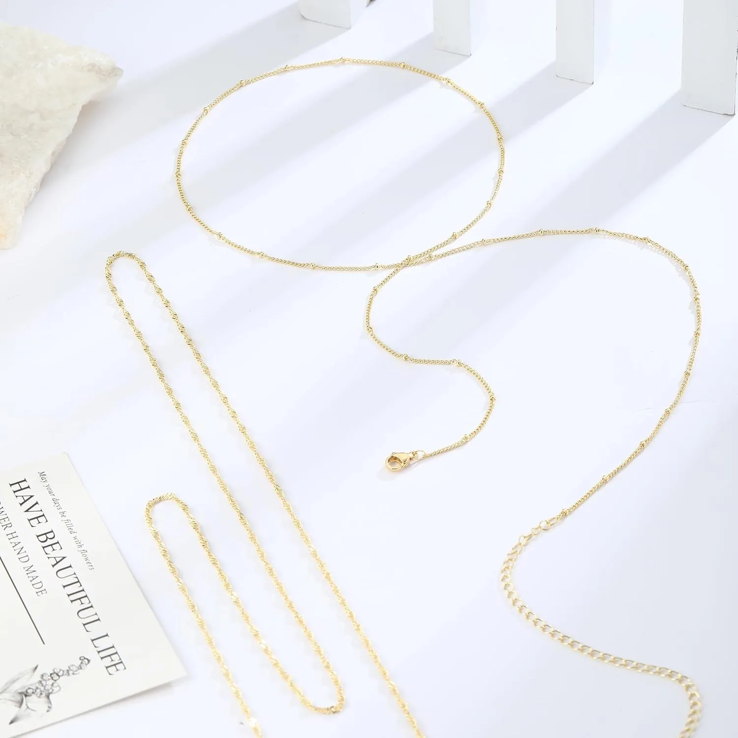 14k Gold Plated 26-33Inch Adju - đánh giá và giá Body Jewelry